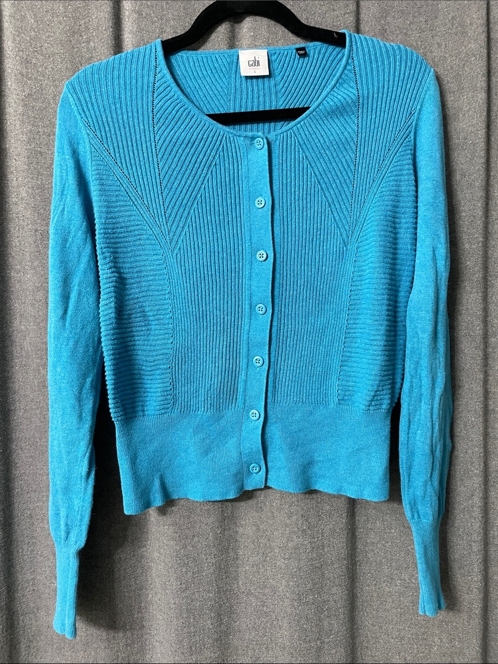 Four Women’s Sweaters-Black, Dark Brown, , Blue And Brown/White Striped - Picture 6 of 9